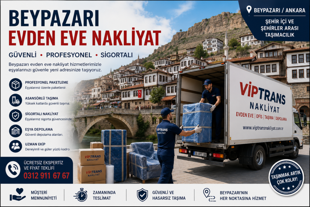 Beypazarı Evden Eve Nakliyat
